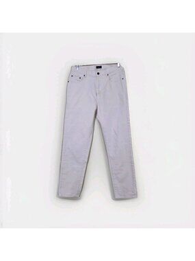 Proper Cloth 5 Pocket Jean 32 x 28.5 Akita Cream Stretch Organic Slub Twill Edgy